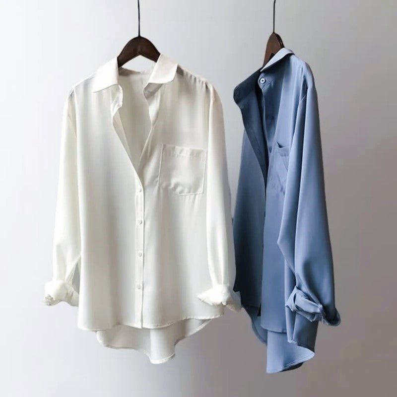 Women's Button-Front Shirt | Relaxed Fit & Versatile 5