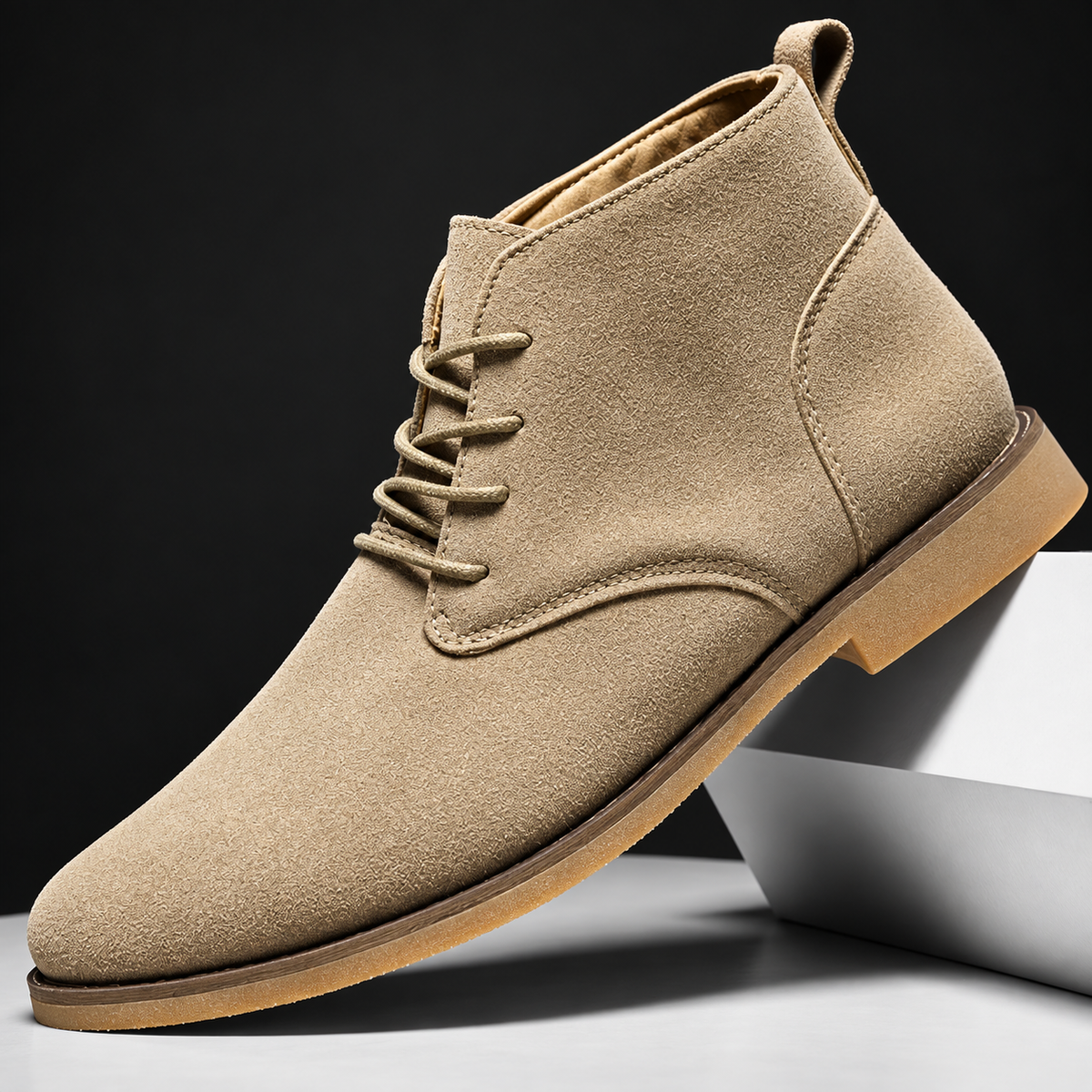 Women's Chukka Boots | Lace-Up Comfort & Durable Grip 4