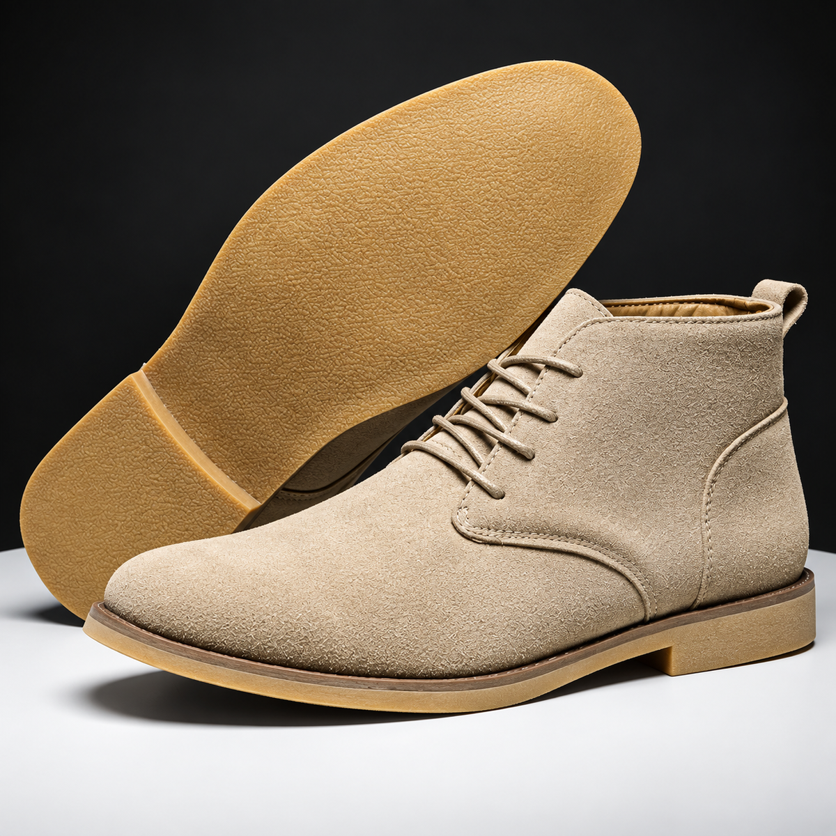 Women's Chukka Boots | Lace-Up Comfort & Durable Grip 1