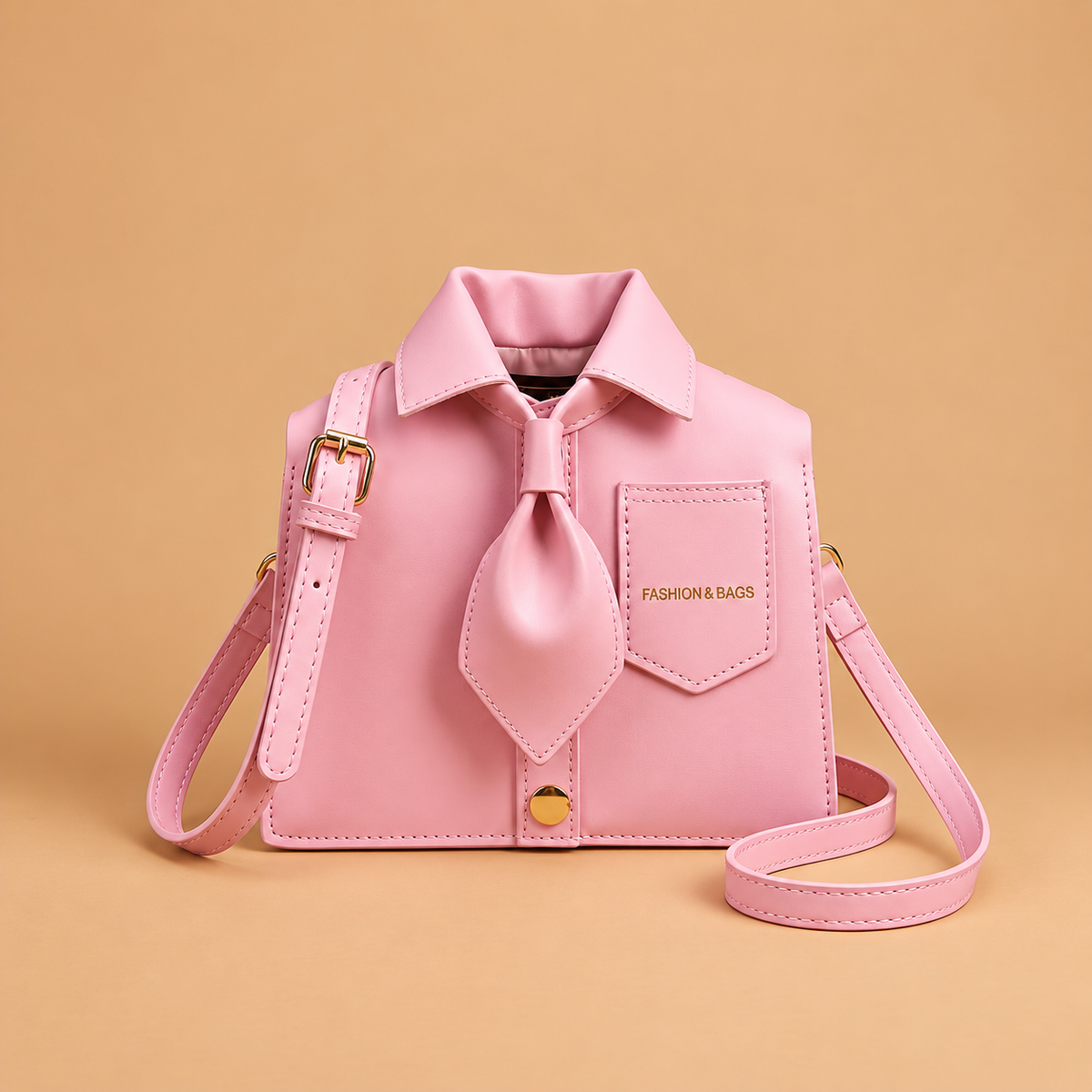 Women's Crossbody Bag | Structured Shirt Design 1