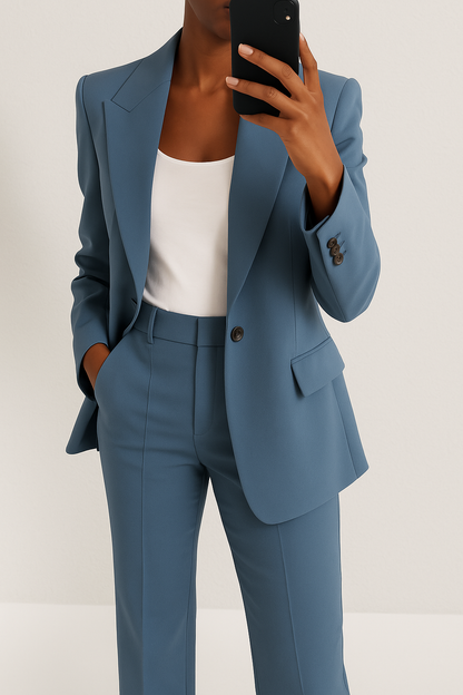 Women's Two-Piece Suit Set | Tailored Fit & All-Day Comfort 1