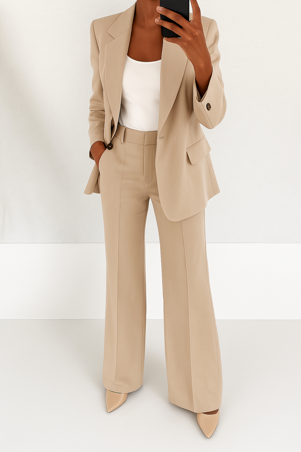 Women's Two-Piece Suit Set | Tailored Fit & All-Day Comfort 4