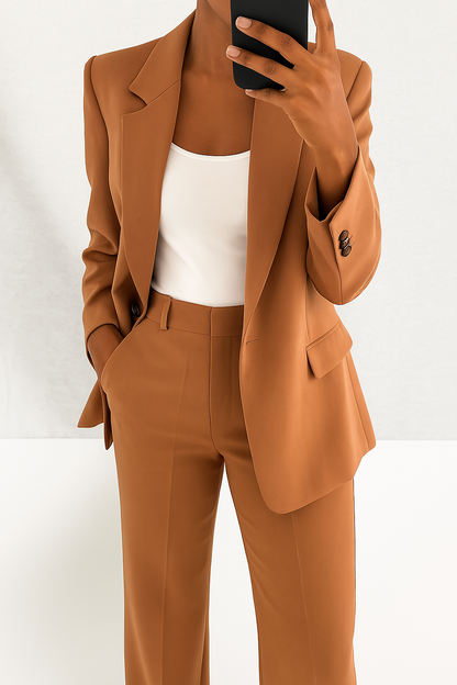 Women's Two-Piece Suit Set | Tailored Fit & All-Day Comfort 9