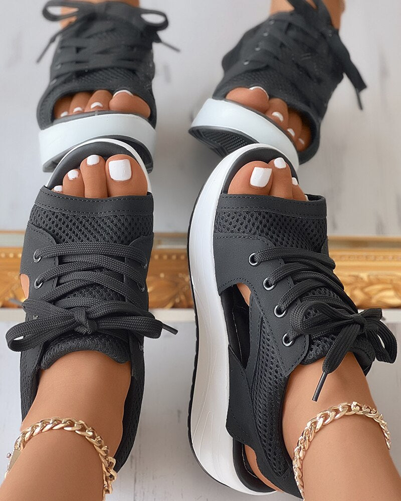 Chic Lace-Up Women's Sandals for Every Occasion