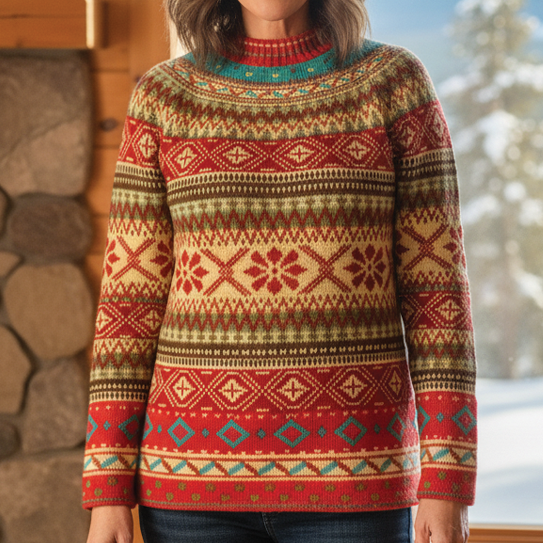 Christina - Cozy Knit Sweater for Everyday Wear