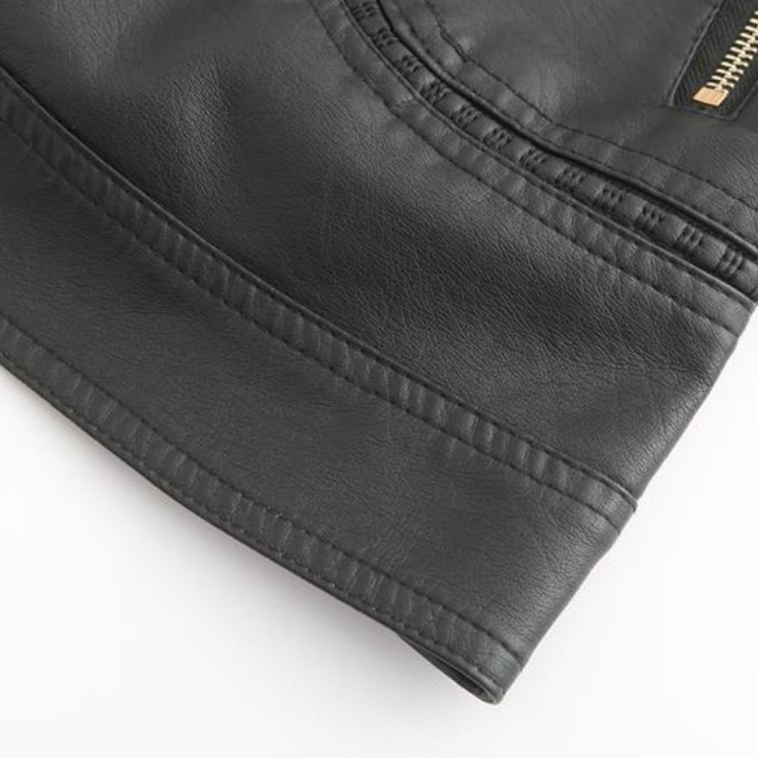 Women's Jacket | Zip Fastening & Stand Collar