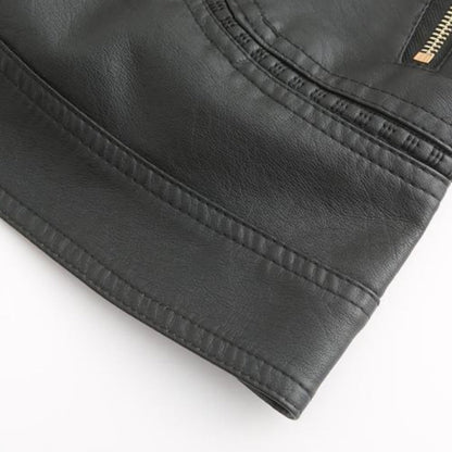Women's Jacket | Zip Fastening & Stand Collar
