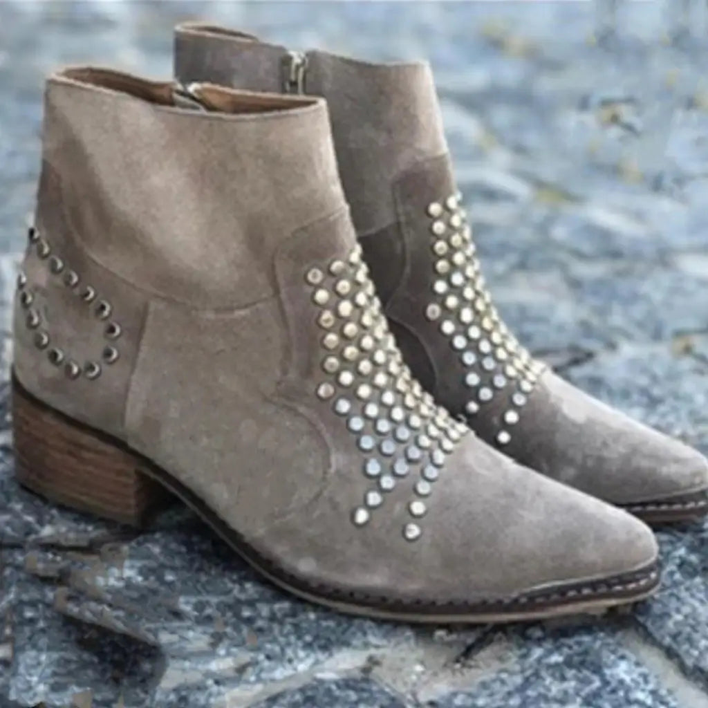 Women's Studded Boots | Cushioned Comfort & Stability 2