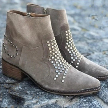 Women's Studded Boots | Cushioned Comfort & Stability 2