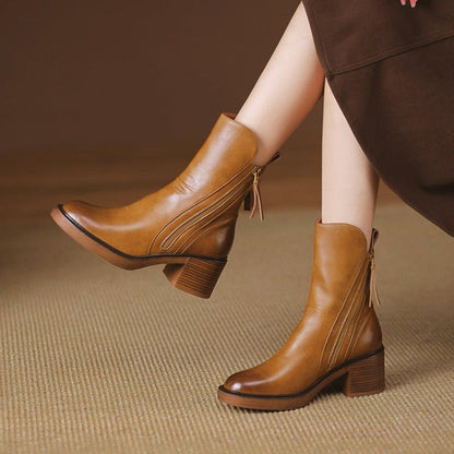 Brown Ankle Boots