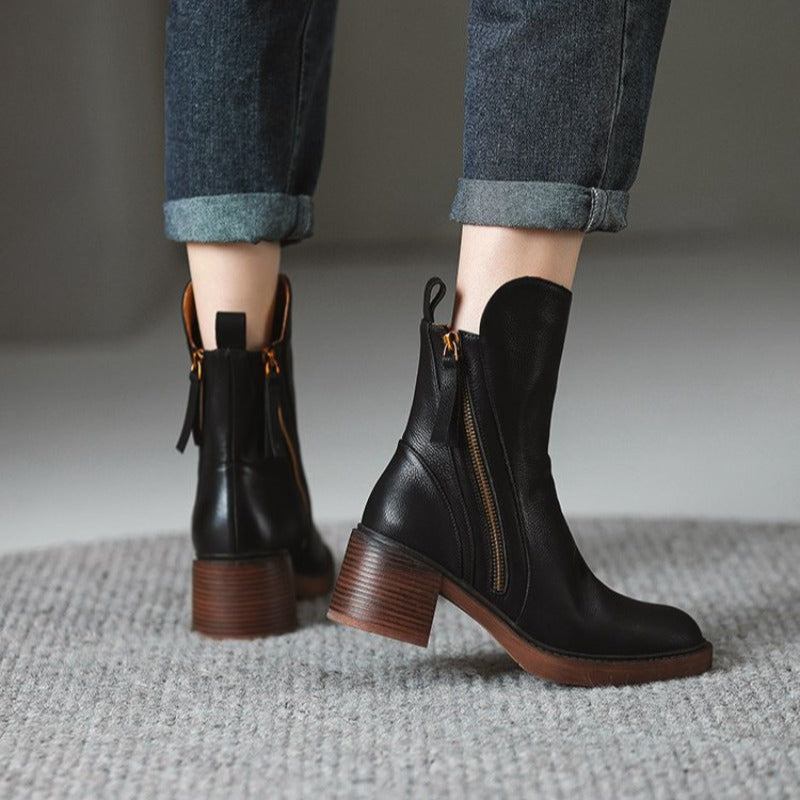 Brown Ankle Boots