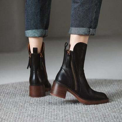 Brown Ankle Boots