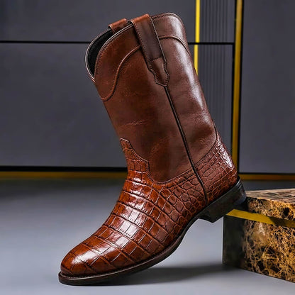Easton | Men's Vintage Genuine Leather Heritage Boots 0