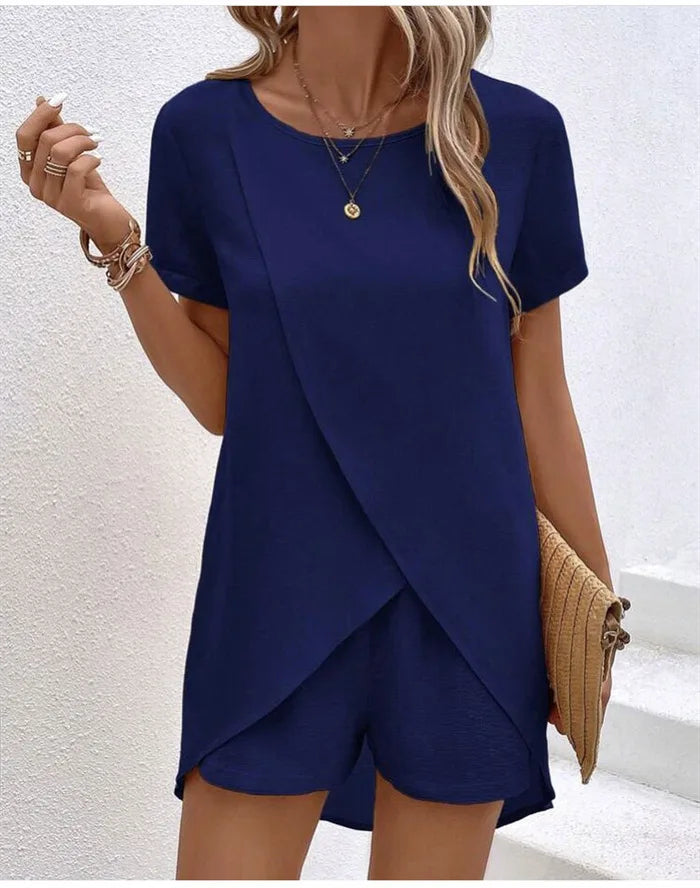 Elaine | Chic Cotton Twin Set for Any Occasion