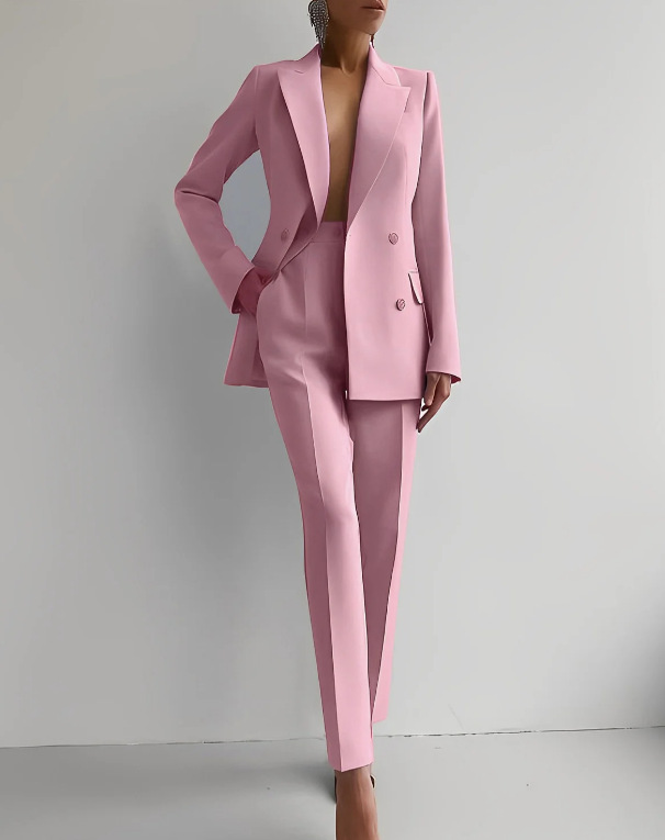 Elegant Two-Piece Blazer Set for Women Refined Tailoring Meets Modern Sophistication 0