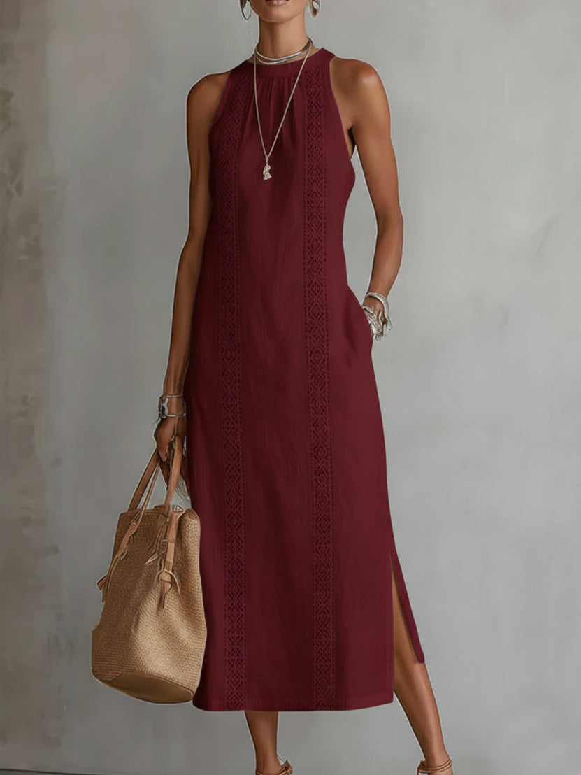 Elena | Lightweight & Sophisticated Linen-Blend Midi Dress 6