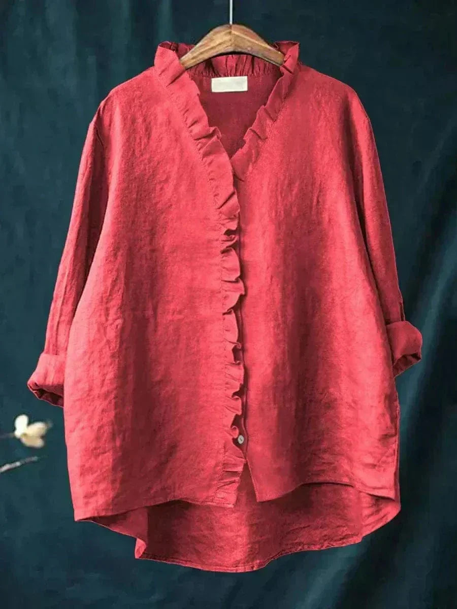 Eline Linen Blouse 0