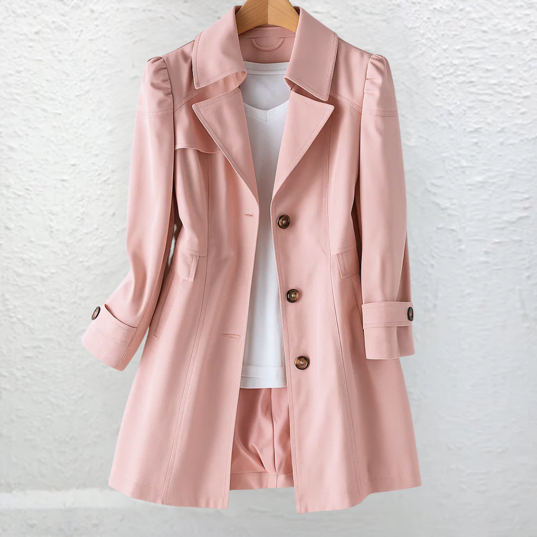 Elise™ | Classic Chic Trench Coat 2