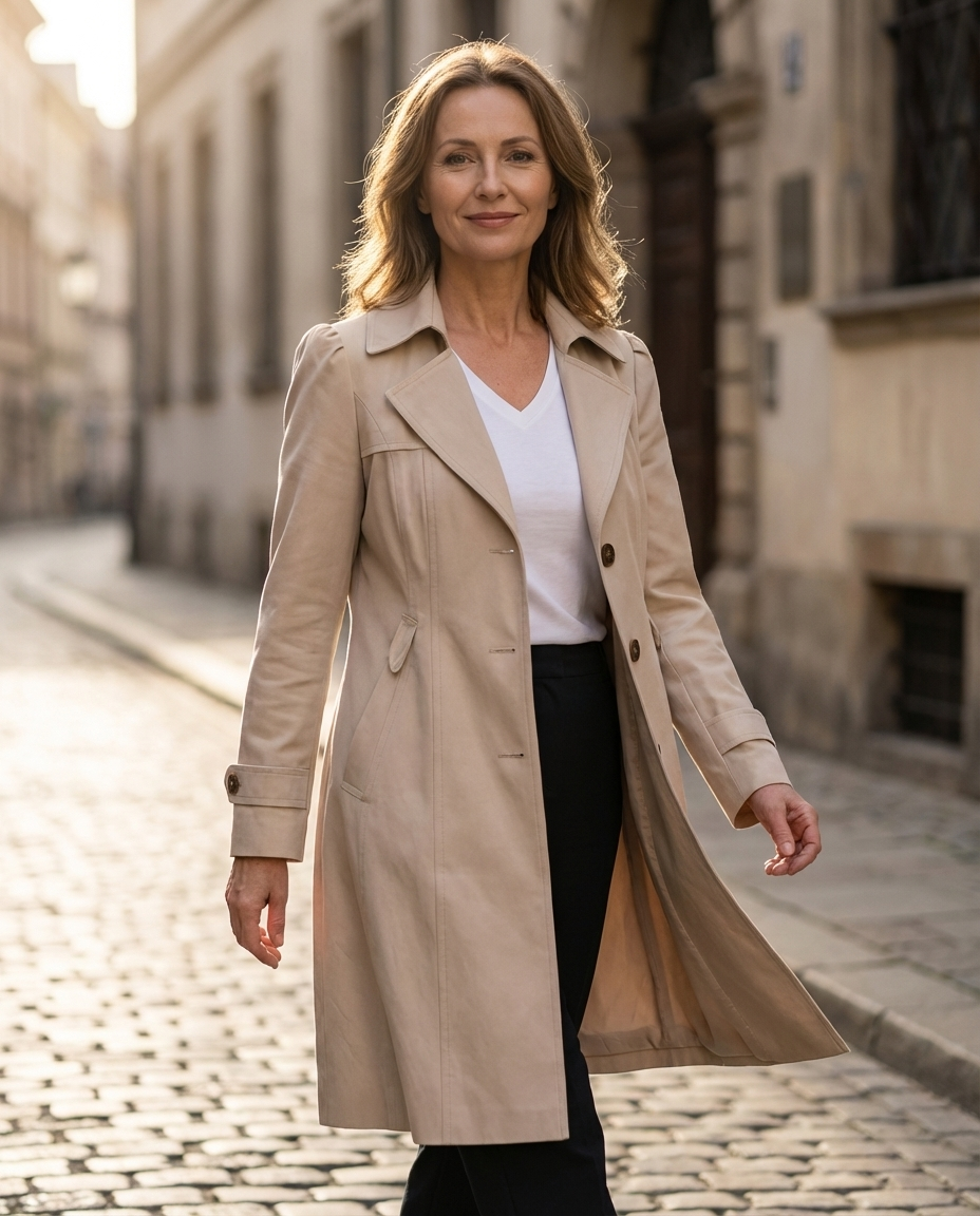 Elise™ | Classic Chic Trench Coat 6