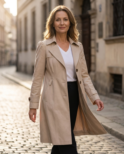 Elise™ | Classic Chic Trench Coat 6