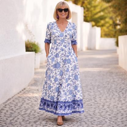 Elly | Elegant Floral Dress with a Breezy Vibe 0