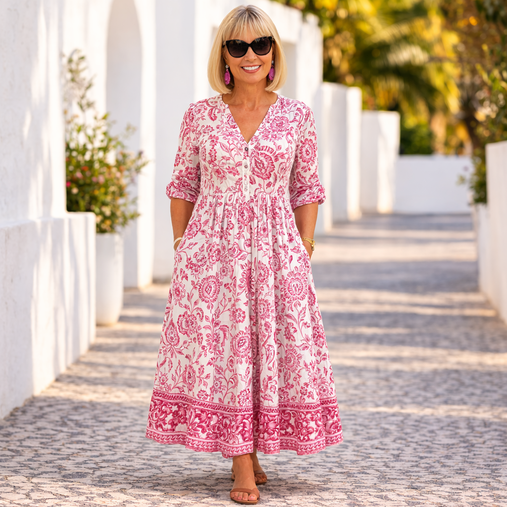 Elly | Elegant Floral Dress with a Breezy Vibe 3