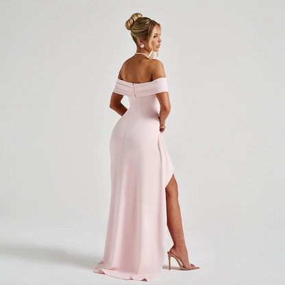 Élodira – Off Shoulder Maxi Dress With Split 5
