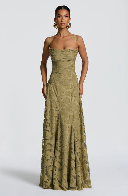 Eulalie - Elegant Flowing Dress 1