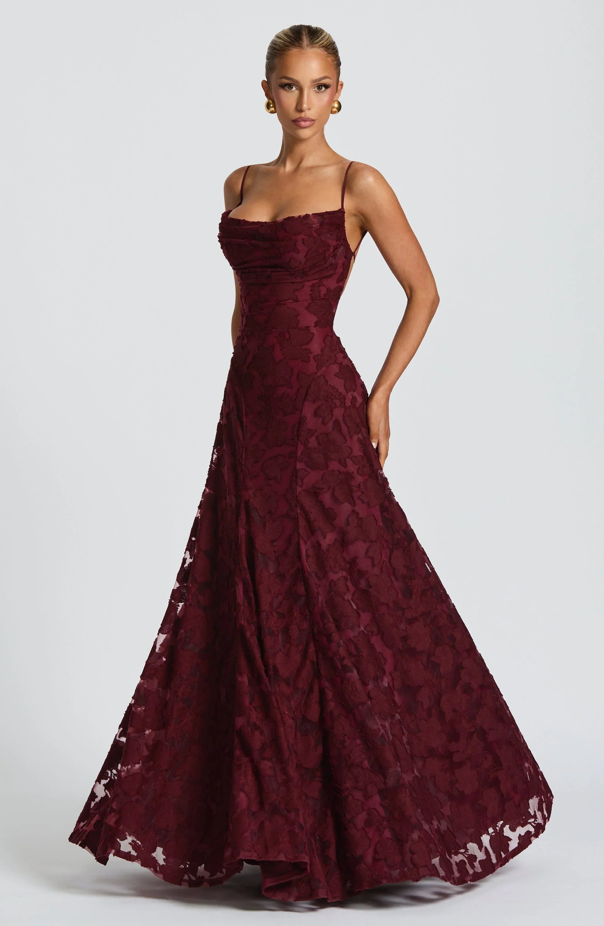 Eulalie - Elegant Flowing Dress 6