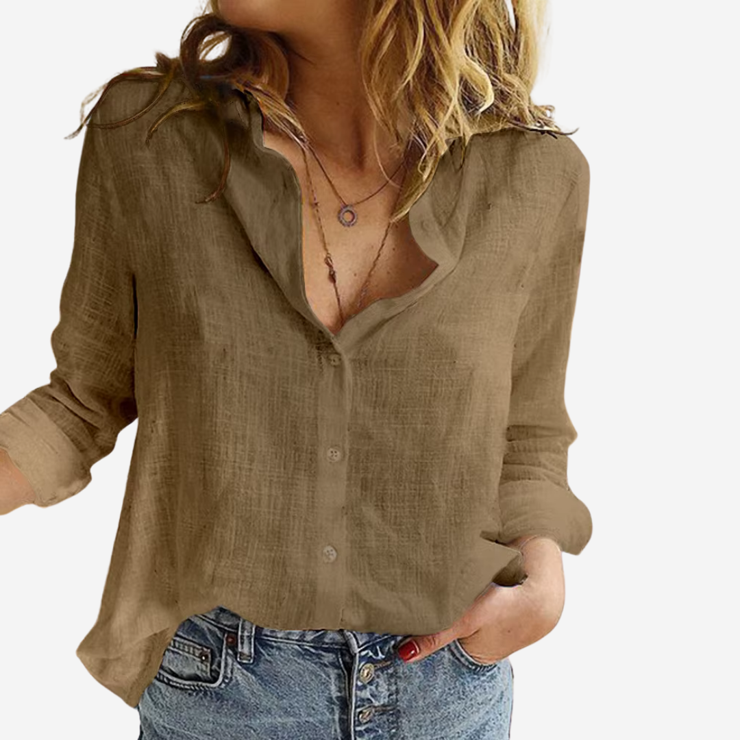 Femke – Linen Blouse for women 3