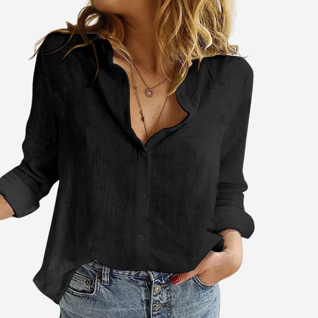 Femke – Linen Blouse for women 4