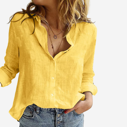 Femke – Linen Blouse for women 5