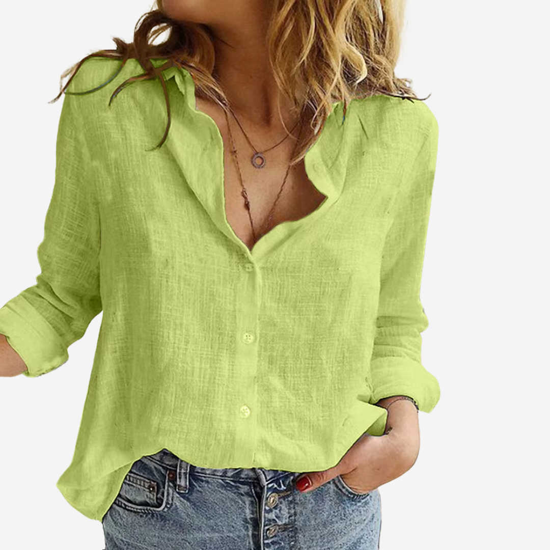 Femke – Linen Blouse for women 6