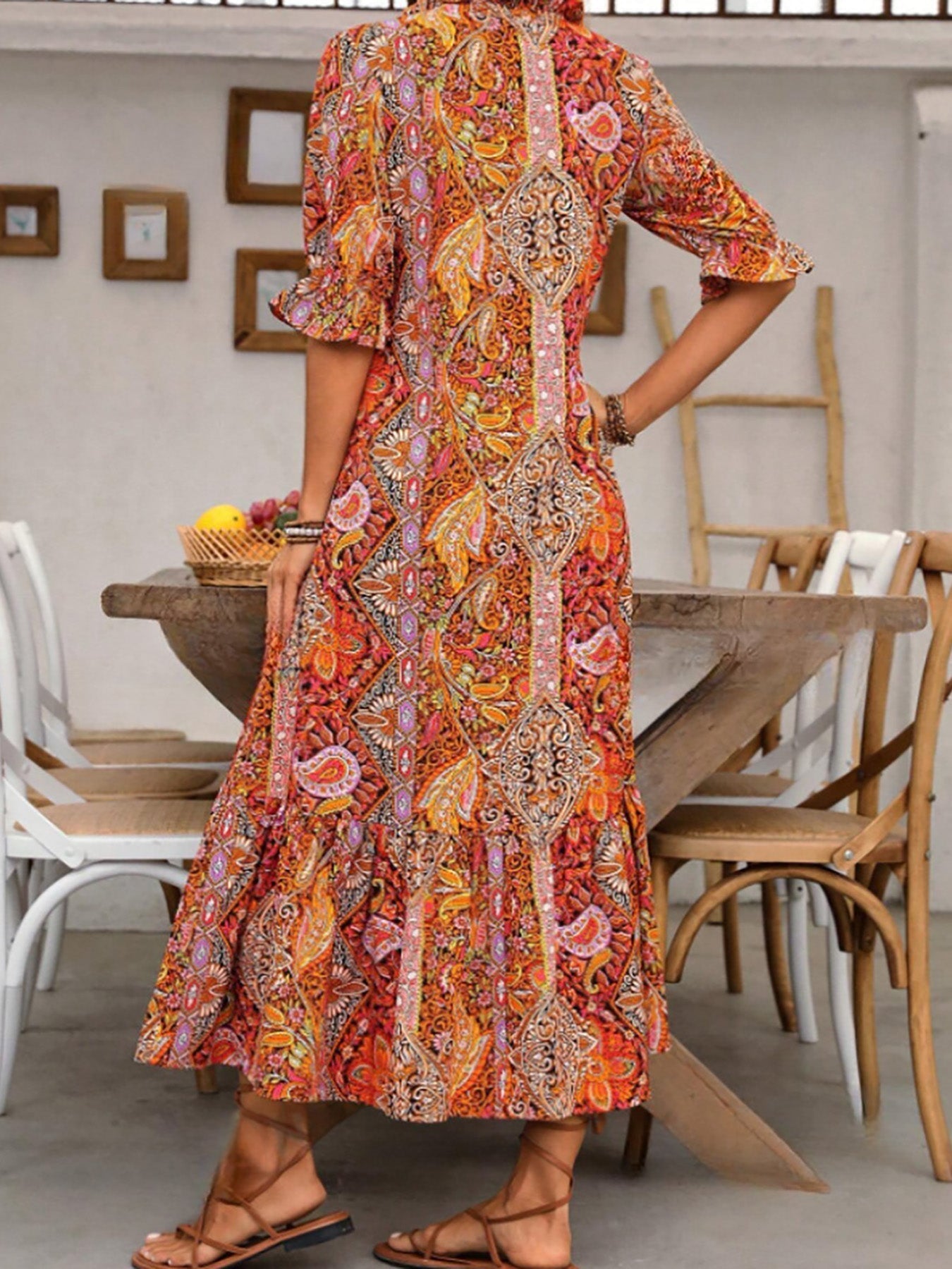 Gene | Boho Chic Maxi Dress for Any Occasion