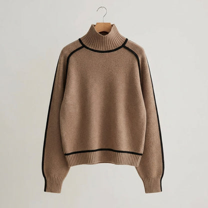 Women's Turtleneck Sweater | Soft Stretch-Knit & Cozy Warmth 6