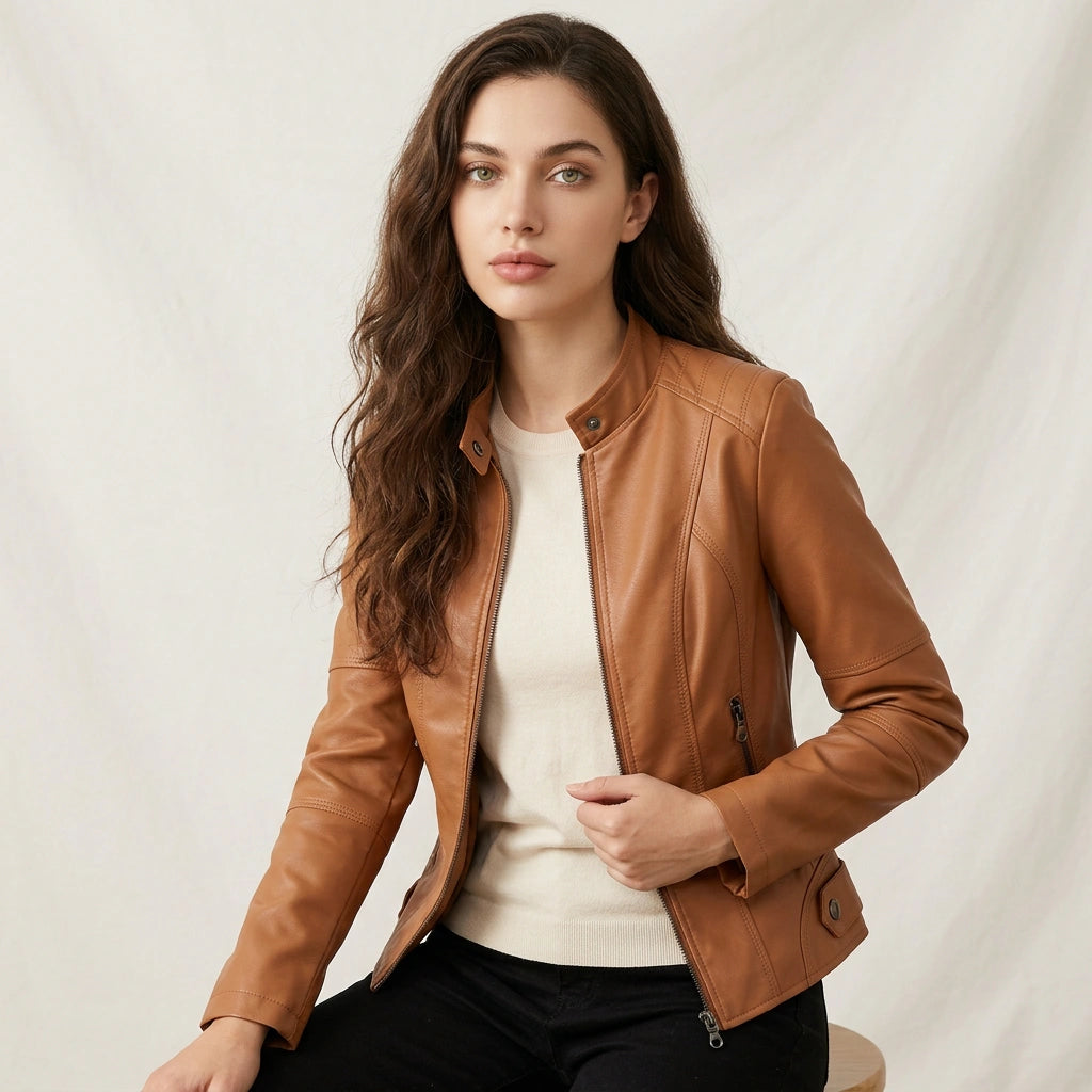 Women's Jacket | Tailored Fit & Zip Closure 4