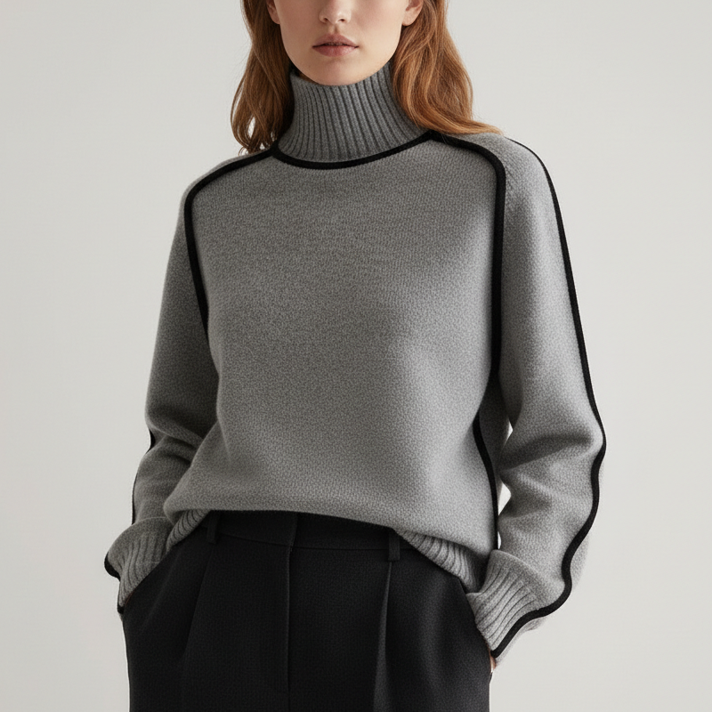 Women's Turtleneck Sweater | Soft Stretch-Knit & Cozy Warmth 7
