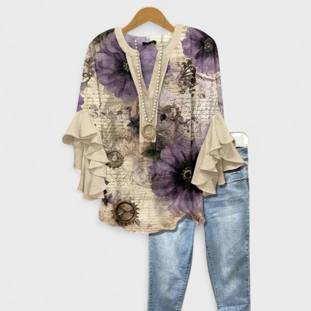 Hazel | Elegant Women’s Floral Blouse 6