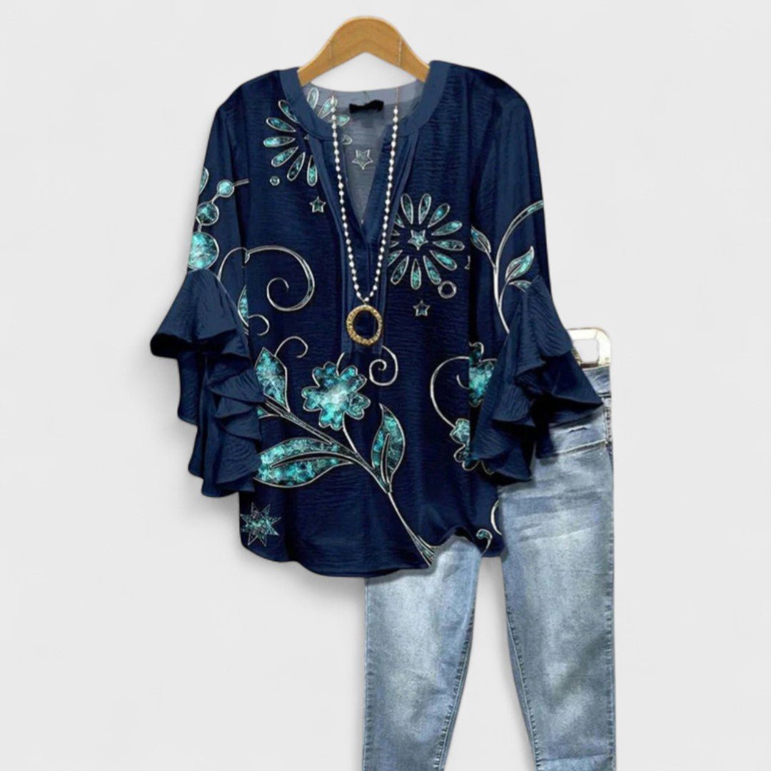 Hazel | Elegant Women’s Floral Blouse 9