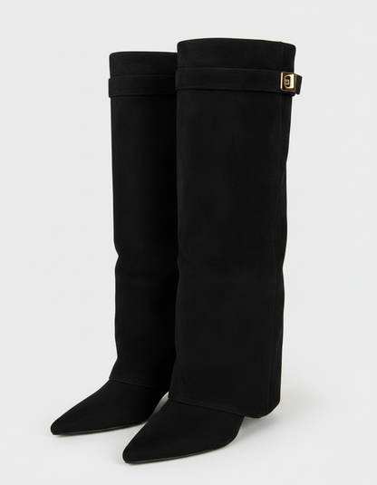 Women's Block Heel Boots | Buckle Detail & Cushioned Comfort 3
