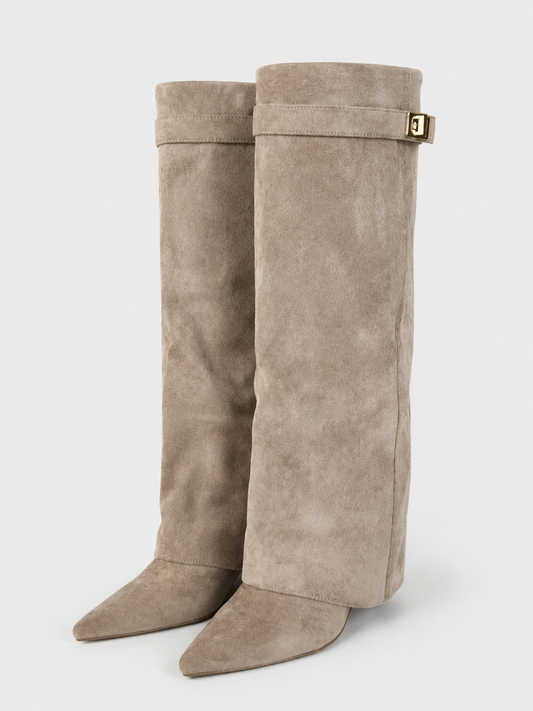Women's Block Heel Boots | Buckle Detail & Cushioned Comfort 1