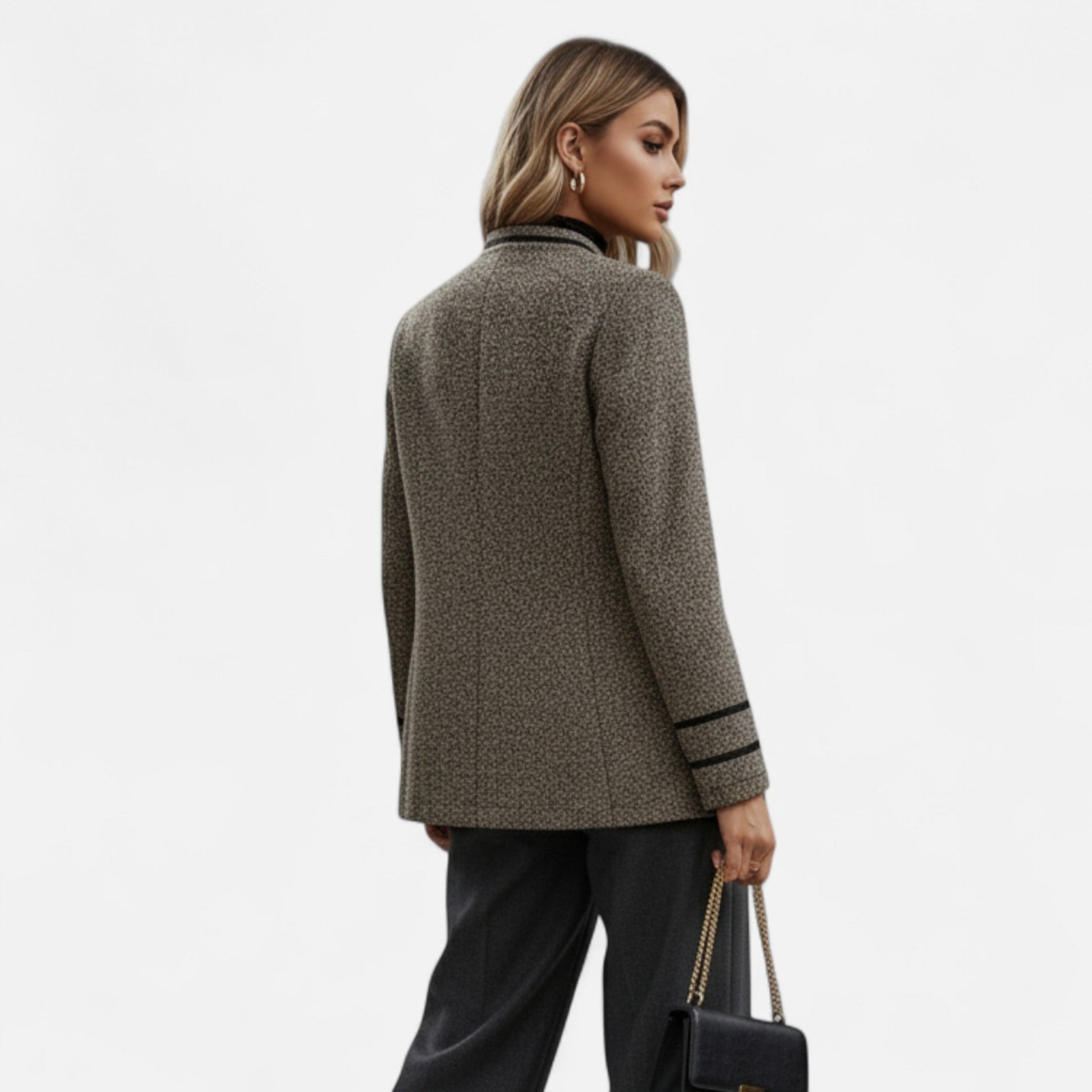 Heritage-Inspired Women's Coat for Autumn & Winter Wear