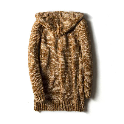 Women's Hooded Knit Cardigan | Toggle Closure & Deep Pockets