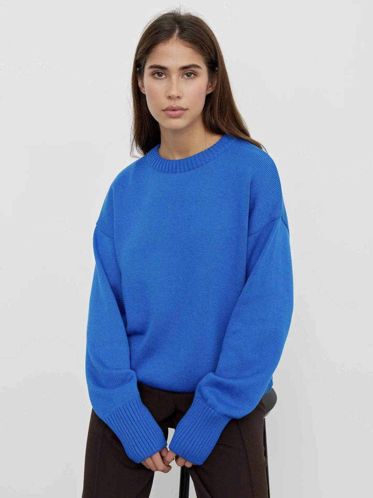 Women's Winter Jumper | Ribbed Cuffs & Warmth 3
