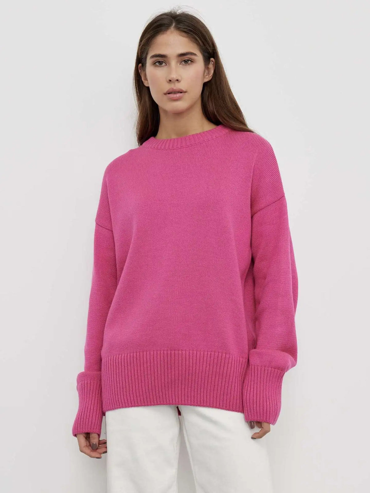 Women's Winter Jumper | Ribbed Cuffs & Warmth 5