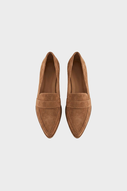 Women's Pointed-Toe Loafers | Block Heel & All-Day Comfort 1