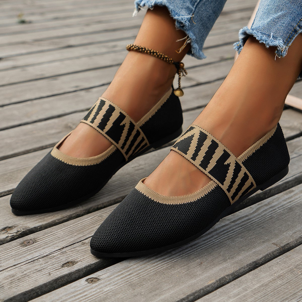 Ilyana | Patterned Ballet Flats 4