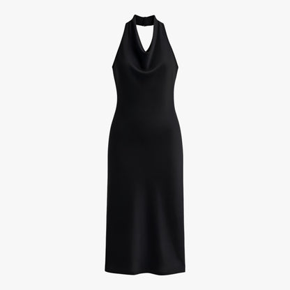 Isabella | Elegant Backless Midi Dress for Summer Chic - Lumina 0