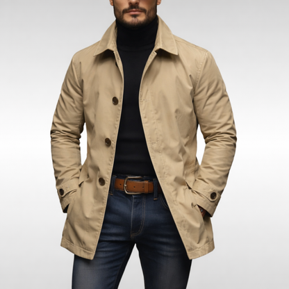 Women's Casual Coat | Tailored Straight-Cut Design 4