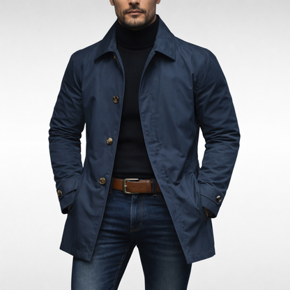 Women's Casual Coat | Tailored Straight-Cut Design 2